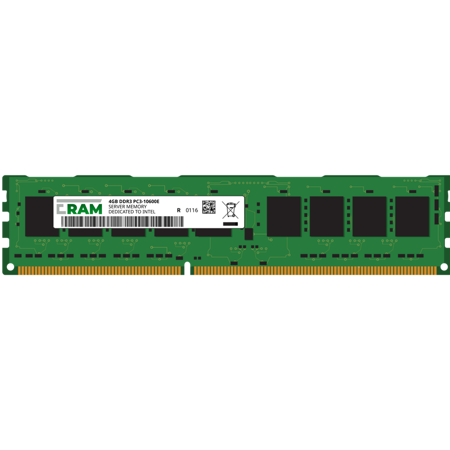 Pamięć RAM 4GB DDR3 do płyty Workstation/Server S2600GL, S2600CO4, S2600IP4, S2600WP, S2600WPQ, S2600WPF, S2600COEIOC Unbuffered PC3-10600E