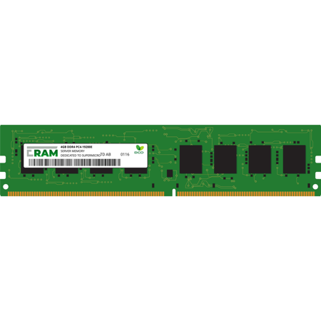 Pamięć RAM 4GB DDR4 do płyty Workstation/Server X11SAT, X11SAT-F, X11SAE, X11SAE-F, X11SAE-M, X11SSZ-TLN4F, X11SSZ-F Socket 1151 Unbuffered PC4-19200E