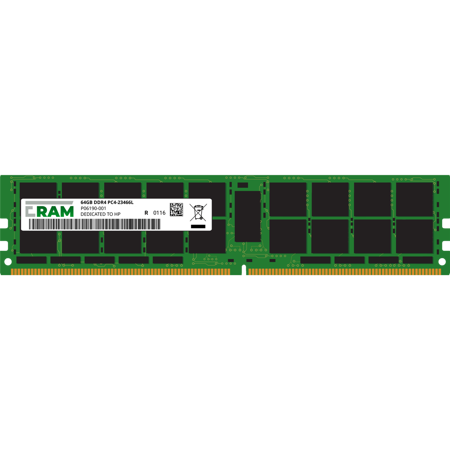 Pamięć RAM 64GB DDR4 do serwera ProLiant DX380 Gen10  LRDIMM PC4-23466L P06190-001
