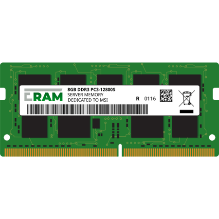 Pamięć RAM 8GB DDR3 do płyty Workstation/Desktop MS-7785 Intel-Series Unbuffered PC3-12800U